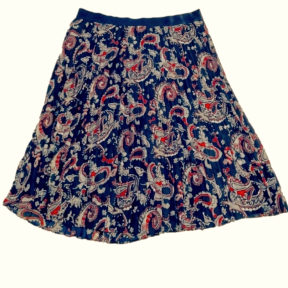 Express Midi pleated skirt NWT